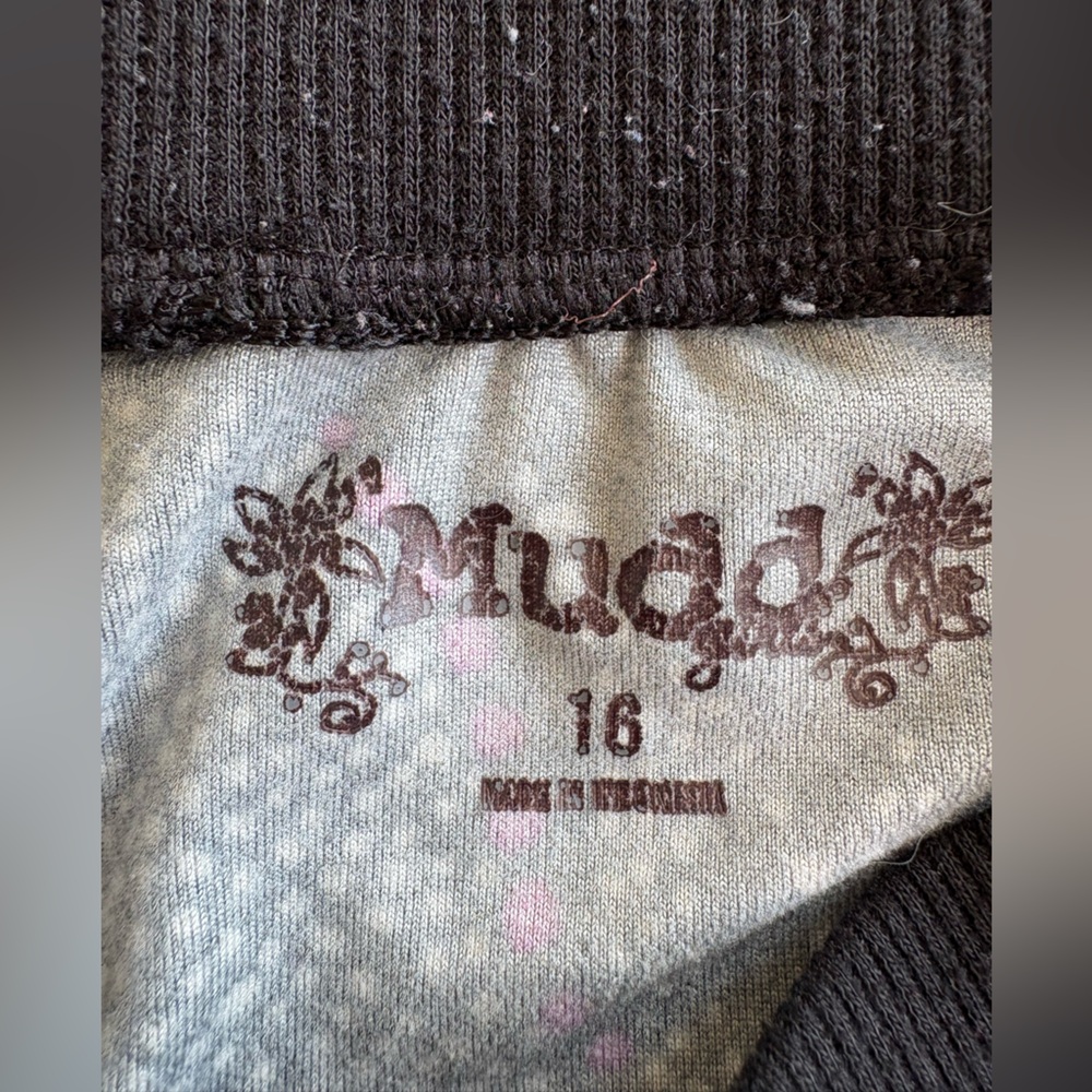 Black Patterned Joggers - Picture 3 of 5